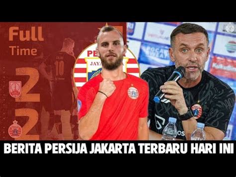 Ditahan Imbang Persis SoloPersija Fix Datangkan Striker 26 Milyar Ini