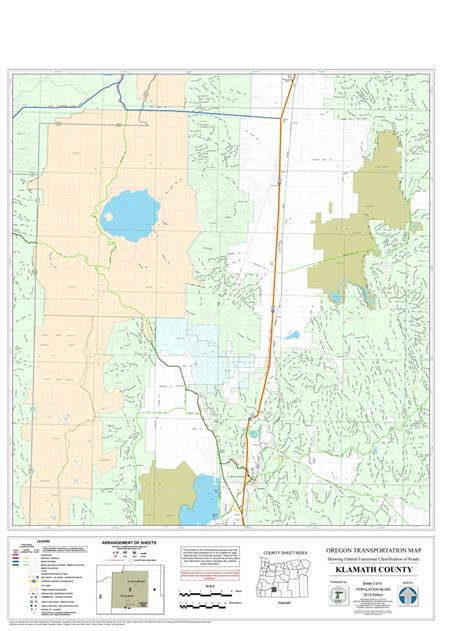 Klamath County Sheet 3 Map by Avenza Systems Inc. | Avenza Maps