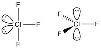 draw  shape   dichlorodifluoromethane molecule cclf