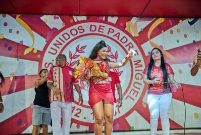 Unidos De Padre Miguel Anuncia Nova Rainha De Bateria O Dia Na Folia