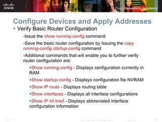 cisco router basic configuration
