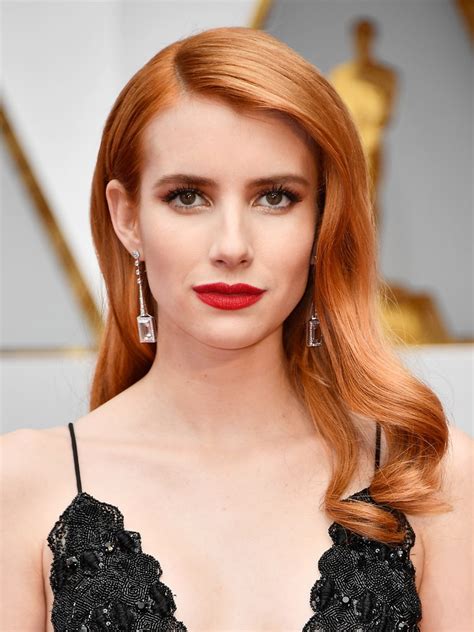 Oscars 2017: Emma Roberts's Hair Is a Much Brighter Red | Allure