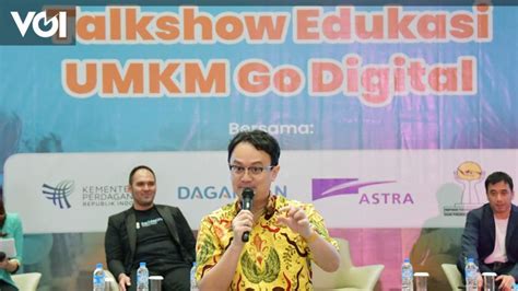 Wamendag Digitalisasi UMKM Dapat Memaksimalkan Potensi Ekonomi Digital