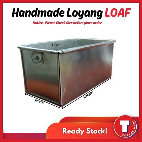 Panjang Loaf Bread Loaf Cake Mould Alum Loyang Roti Tawar X X X X