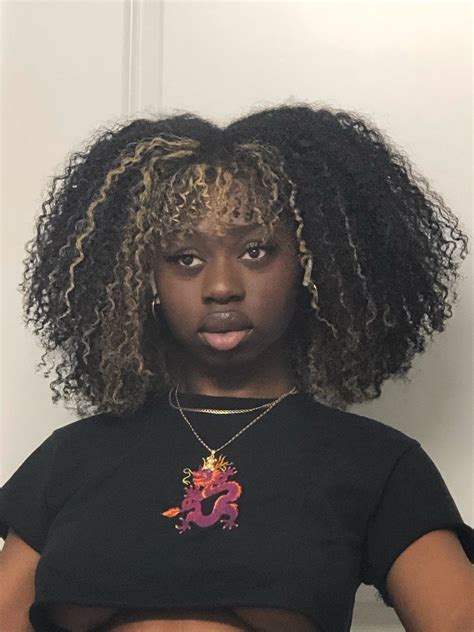 Olivia On Twitter In 2021 Dyed Curly Hair Natural Hair Styles