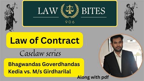 Contact Bhagwandas Goverdhandas Kedia Vs M S Girdharilal Case Laws