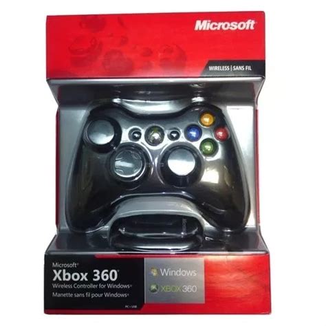 Controle Xbox 360 Sem Fio Wireless Receiver Usb Para Pc R 289 99 Em Mercado Livre