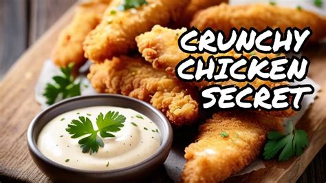 Crispy Chicken Fingers In Potato Chip Crust Youtube