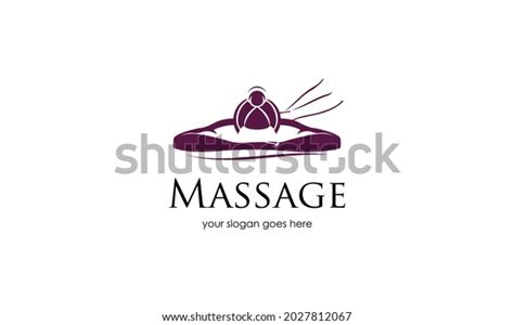 Body Massage Logo Design Vector Stock Vector Royalty Free 2027812067 Shutterstock