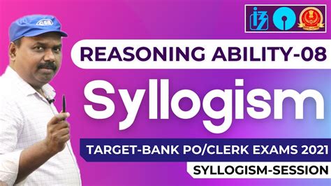 Reasoning Ability 08 Syllogism Target Rrb Clerk Bank Poclerk