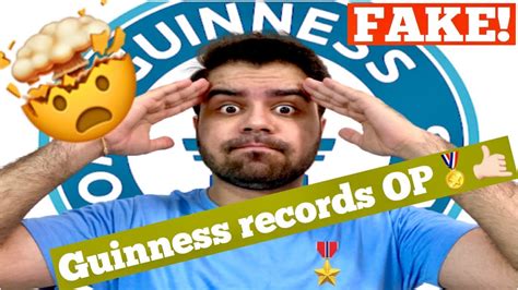 Crazy Fake Guinness World Records Funny Records YouTube