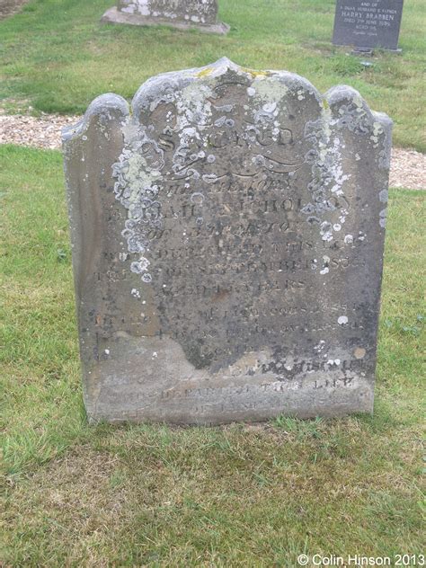 Genuki Barmston Churchyard Gravestones Etc Yorkshire East Riding