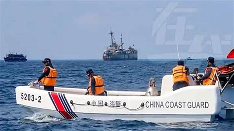 中國海警：菲民船向仁愛礁坐灘軍艦補給 全程跟監管控 商台新聞 Line Today