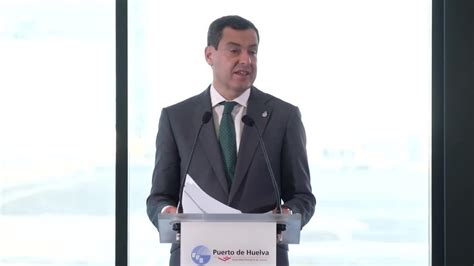 Moreno Destaca Que Con Di Logo El Puerto De Huelva Ser De Los M S