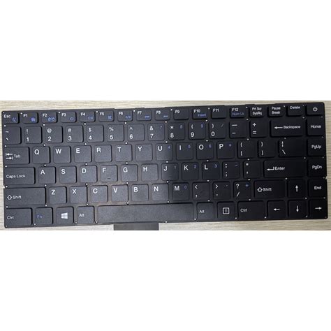 Keyboard Axioo Mybook 14E CG14D01 SlimBook 14A Hitam No Backlight