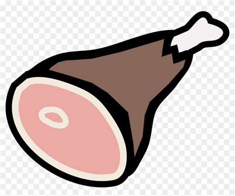 Cooked Ham Clipart Free