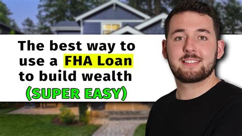 FHA 3 5 DOWN LOAN How To Create MAJOR WEALTH By House Hacking YouTube