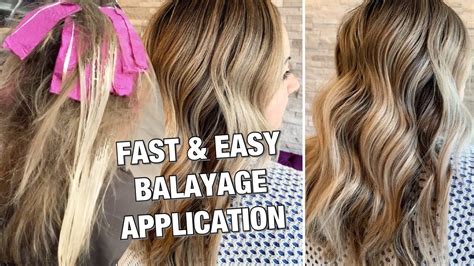 FAST EASY BALAYAGE FAST FOILAYAGE PLACEMENT Foilayage On Dark Hair