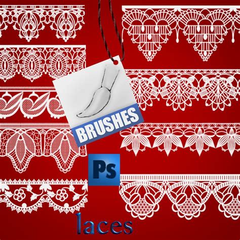 Lace Brushes Photoshop Brushes