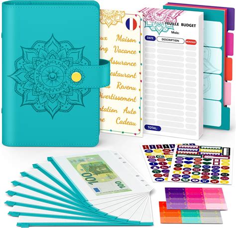 Classeur Budget A Pcs Classeur Budget Set Porte Documents Avec