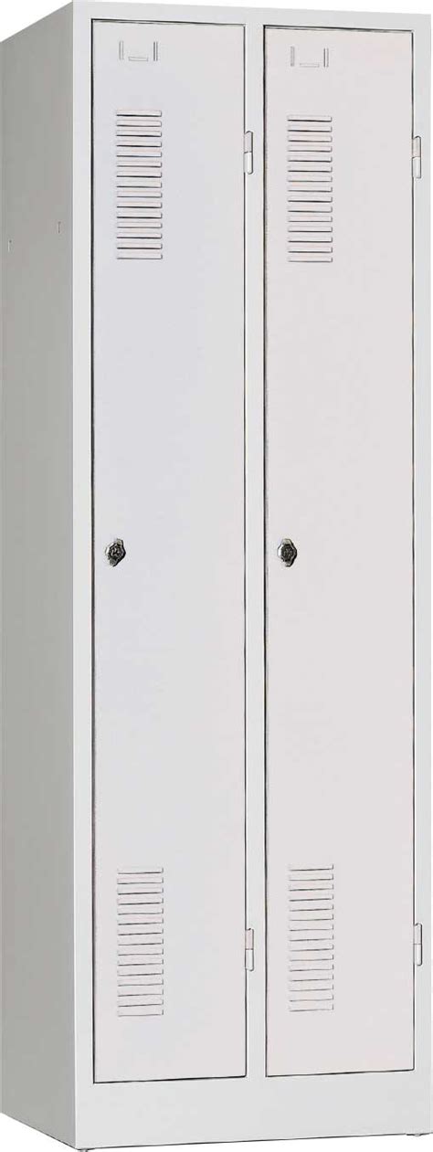 Gamma Vestiaire Monobloc 2 Portes Industrie Propre Gris Clair