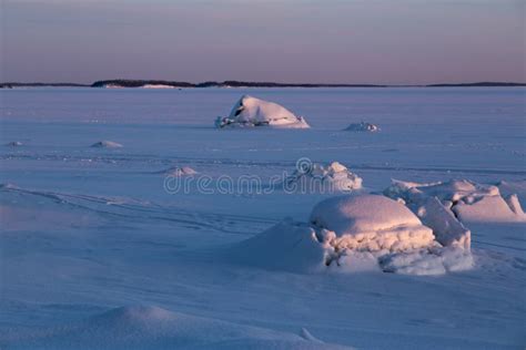 Ice At Frozen Lake Stock Image Image Of Nature Frozen 162124727