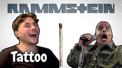 FIRST TIME REACTION RAMMSTEIN TATTOO So Funny YouTube