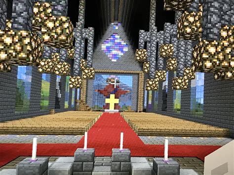 Minecraft Church Altar