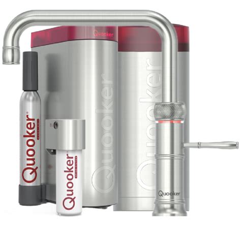 Quooker Classic Fusion Square Set Mit Combi Reservoir Cube Voll Ed