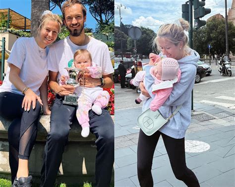 Daniil Medvedev and his best pics with wife Daria and daughter Alisa on ...