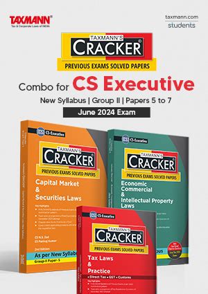 Taxmann Students Cs Executive Book Bundle Collection