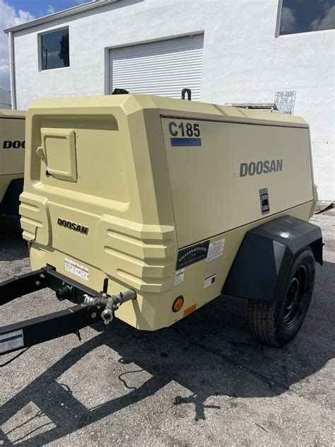 2016 - 185 CFM DOOSAN Portable Diesel air compressor - P185WDO - Doosan ...