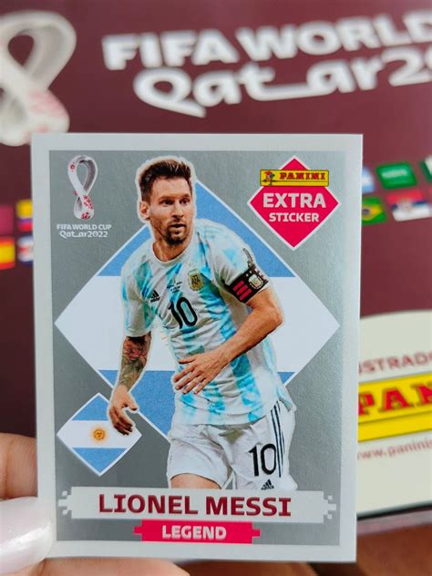 Figurinhas Lendárias Copa 2022 Messi Item p Esporte e Outdoor Panini