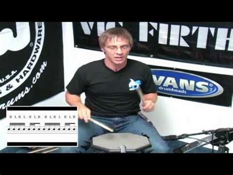 Drum Lesson Billy Ashbaugh 13 Stroke Roll YouTube