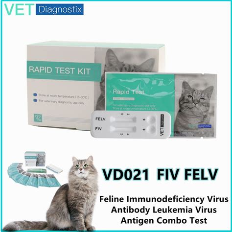 Fiv Felv Test Feline Immunodeficiency Virus Leukemia Rapid Diagnostic