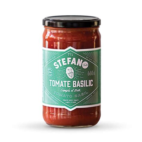 Les Produits Stefano Faita Tomato Sauce Sauce Food Packaging