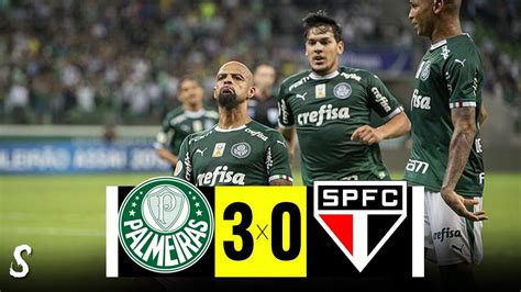 Palmeiras 3 x 0 São Paulo Melhores Momentos HD 30 10 2019 YouTube