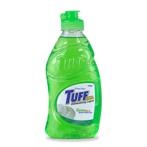 Tuff Dishwashing Liquid With Germex 270 Ml Bottle Personal Collection