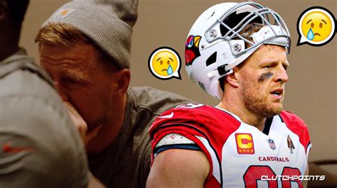 Jj Watt Left In Tears By Cardinals Sendoff Video