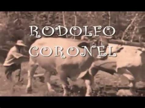 EL BARZON Corrido Agrarista RODOLFO CORONEL VR ESTUDIO YouTube