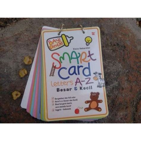 Jual Mainan Edukatif Smart Card A Z Flash Card Flashcard MULTICOLOR