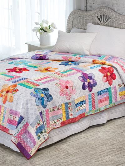 Crazy Daisy Quilt Pattern