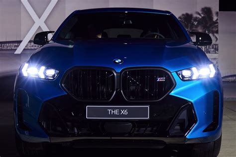 Bmw X6 Facelift Live Fotos G06 Lci Als M60i In Atlantis Blue