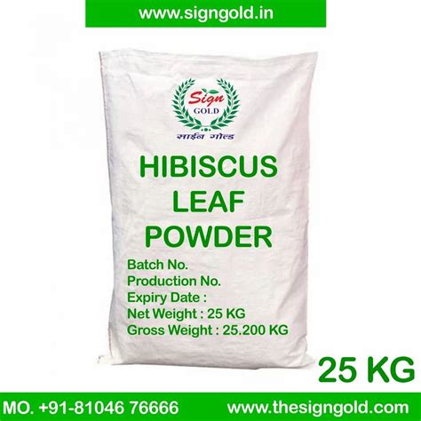 Hibiscus Leaf Powder At Kg Sojat Id