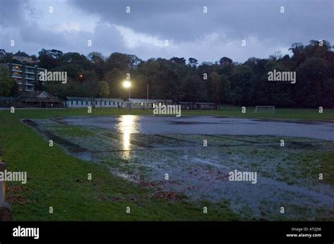 Flooded Sports Pitch Hi Res Stock Photography And Images Alamy