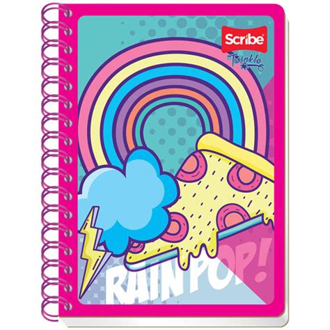 Cuaderno Forma Francesa Scribe Twinkle Hojas Raya Scribe