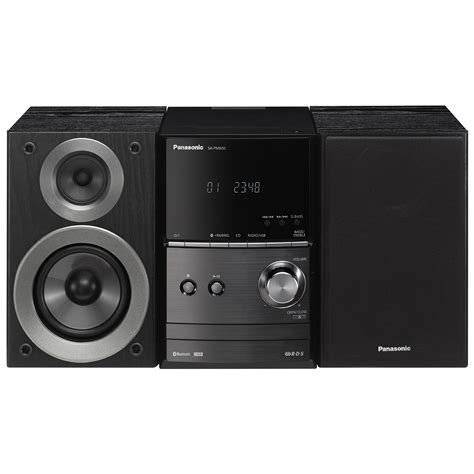 Microsistem Panasonic SC PM600EG K 40W FM CD USB Bluetooth Negru