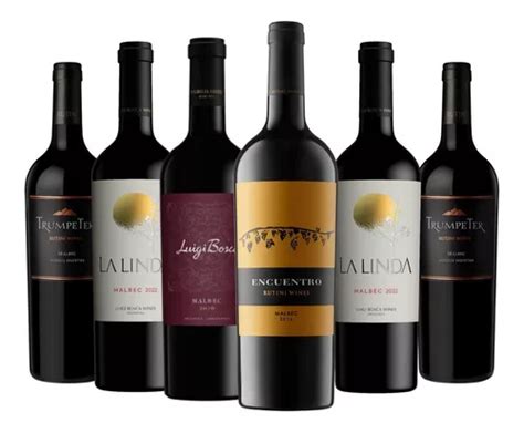 Vinos Malbec Luigi Bosca Rutini Wines Caja X 6