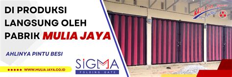 Produsen Folding Gate Palembang PT Mulia Jaya Mitra Baja