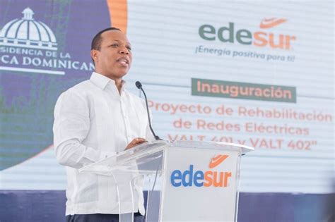 Edesur Entrega Proyecto De Rehabilitaci N De Redes El Ctricas En Villa